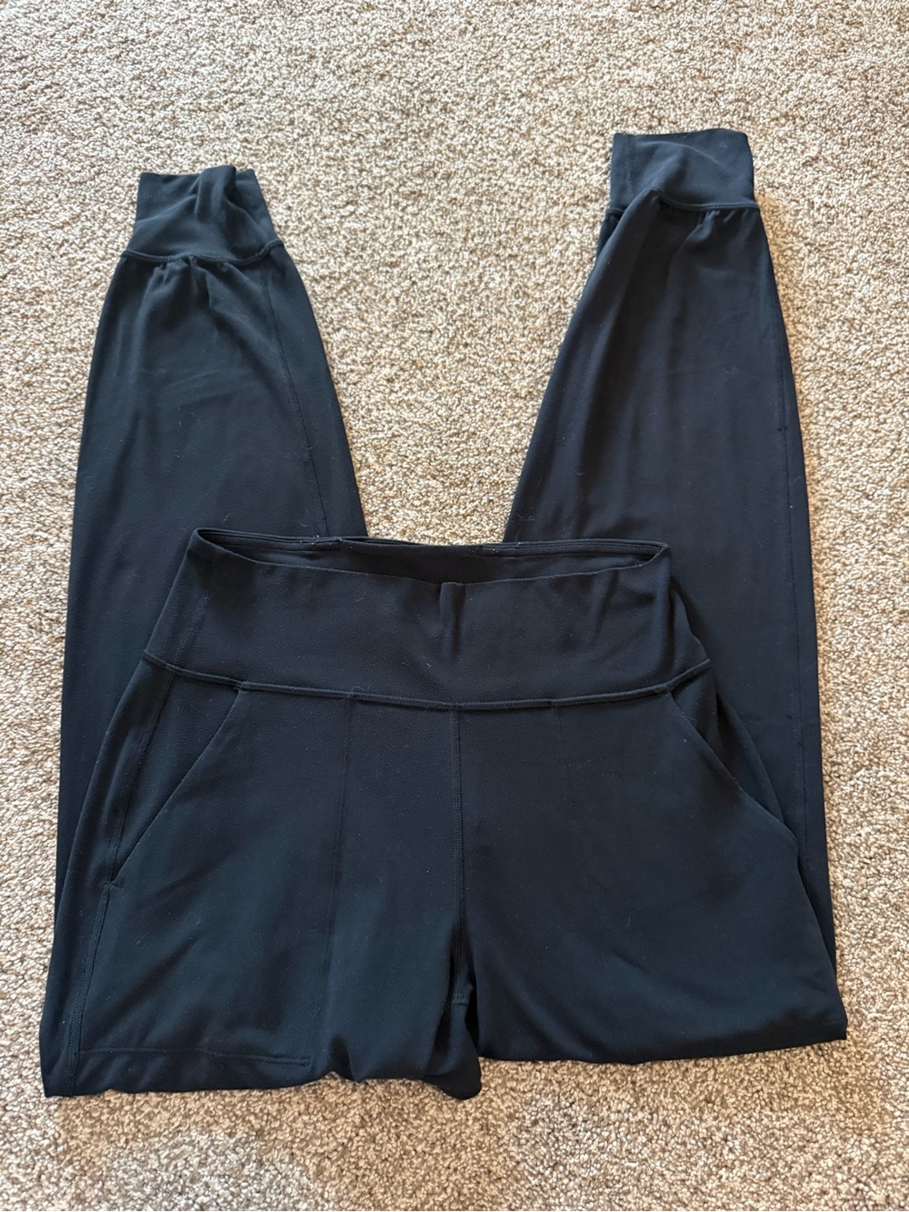lululemon Black High Rise Align Joggers